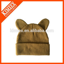 Vente en gros 100% Acrylic Knit Cat Hat